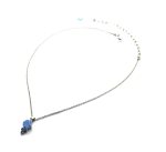 Necklace Pendant by Mariana Woman Dainty Opal and Sapphire Swarovski Crystals - Image 3