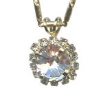 Necklace Pendant by Mariana Woman Ethereal Clear Swarovski Crystals - Image 2