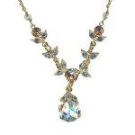 Necklace Pendant by Mariana Woman Beautiful Clear and Sapphire Swarovski Crystals - Image 2