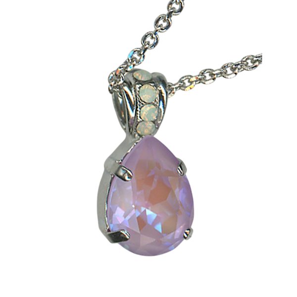 Necklace Pendant by Mariana Woman Adorable Lavender and Chrysolite Swarovski Crystals