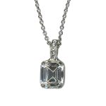 Necklace Pendant by Mariana Woman Gorgeous Clear Swarovski Crystals