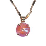 Necklace Pendant by Mariana Woman Sassy Madarin Delite Swarovski Crystals