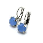 Earrings by Mariana Woman Dainty Blue Opal Swarovski Crystals - Image 2