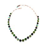 Necklace By Mariana Woman Beautiful Emerald and Olivine Swarovski Crystals-RG - Image 4