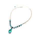 Necklace By Mariana Woman Elegant Laguna and Zircon Swarovski Crystals - Image 4