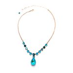 Necklace By Mariana Woman Elegant Laguna and Zircon Swarovski Crystals - Image 2