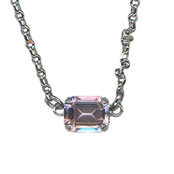 Necklace Pendant by Mariana Woman Ethereal Light Amethyst Swarovski Crystals