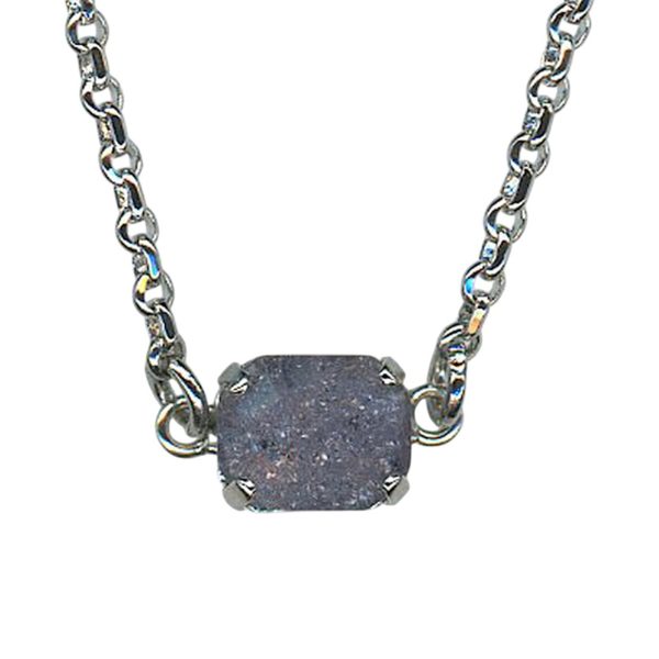 Necklace Pendant by Mariana Woman Charming Tanzanite Swarovski Crystals