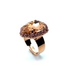 Ring by Mariana Woman Lovely Rose Swarovski Crystals - Image 2