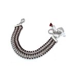 Bracelet by Mariana Woman Exquisite Siam and Clear Swarovski Crystals - Image 2