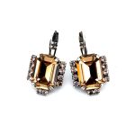 Earrings by Mariana Woman Exquisite Topaz Swarovski Crystals