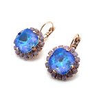Earrings by Mariana Woman Alluring Ocean Delite and Opal Swarovski Crystals - Image 2
