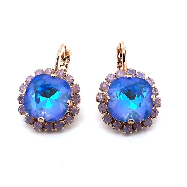 Earrings by Mariana Woman Alluring Ocean Delite and Opal Swarovski Crystals