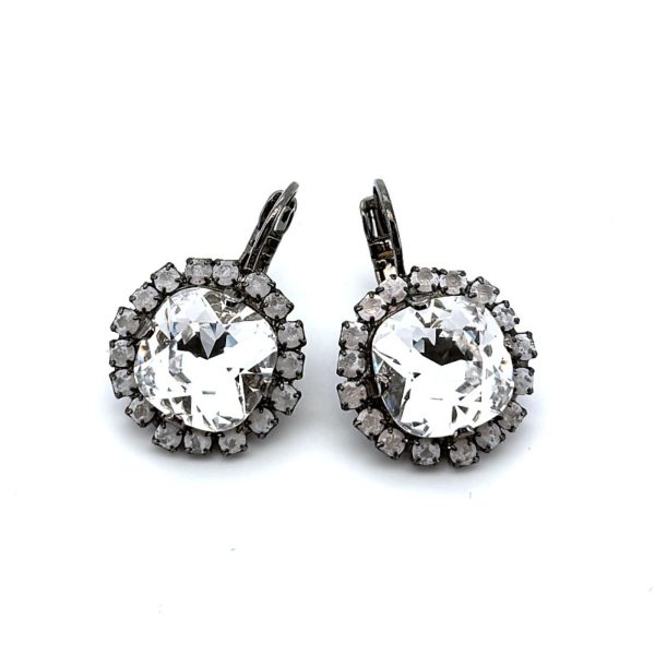 Earrings by Mariana Woman Timeless Clear and Opal Swarovski Crystals