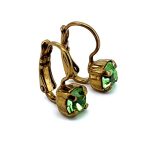 Earrings by Mariana Woman Charming Peridot Swarovski Crystals - Image 3