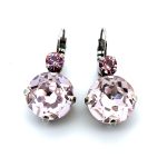 Earrings By Mariana Woman Charming Vintage and Lt. Rose Swarovski Crystals -SP