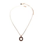 Necklace Pendant by Mariana Woman Halo Jet Swarovski Crystals - Image 2