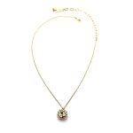 Necklace Pendant by Mariana Woman Ethereal Topaz and Clear Swarovski Crystals - Image 2