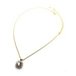 Necklace Pendant by Mariana Woman Gorgeous Clear and Opal Swarovski Crystals - Image 3