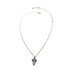 Necklace Pendant by Mariana Woman Elegant Green and Tanzanite Swarovski Crystals - Image 2