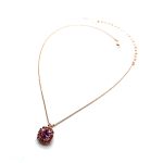 Necklace Pendant by Mariana Woman Lovely Rose Swarovski Crystals - Image 3