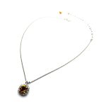 Necklace Pendant by Mariana Woman Sassy Topaz and Moonlight Swarovski Crystals - Image 3