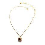 Necklace Pendant by Mariana Woman Beautiful Topaz and Moonlight Swarovski Crystals - Image 2