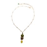 Necklace Pendant by Mariana Woman Sophisticated Peridot Swarovski Crystals - Image 2