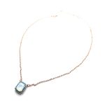 Necklace Pendant by Mariana Woman Beautiful Opal and Turquoise Swarovski Crystals - Image 2