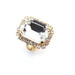 Ring by Mariana Woman Timeless Clear Swarovski Crystals - Image 3