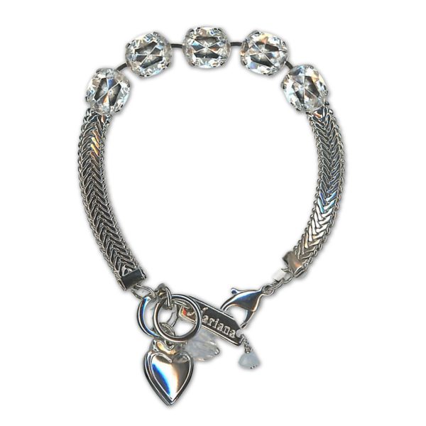 Bracelet by Mariana Woman Timeless Clear Swarovski Crystals