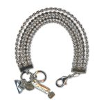 Bracelet by Mariana Woman Elegant Silver Night and Clear Swarovski Crystals