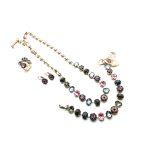 Jewelry Set By Mariana Woman Necklace, Bracelet, Earrings and Ring Rich Swarovski Crystals - Image 2