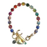 Bracelet by Mariana Woman Beautiful Multi-Colored Swarovski Crystals - Image 3