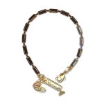 Bracelet by Mariana Woman Classy Light Smoked Topaz Swarovski Crystals