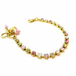 Bracelet By Mariana Woman Beautiful Pink and Opal Swarovski Crystals-YG - Image 3
