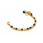 Bracelet By Mariana Woman Elegant Montana and Clear Swarovski Crystals-YG - Image 3