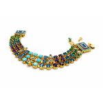 Bracelet By Mariana Woman Beautiful Zircon and Amethyst Swarovski Crystals-YG - Image 2