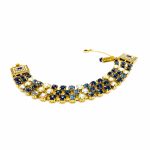 Bracelet By Mariana Woman Montana Blue and Opal Swarovski Crystals-YG - Image 3