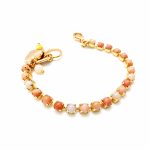 Bracelet By Mariana Woman Beautiful Adventuring Pink Mineral-YG - Image 3