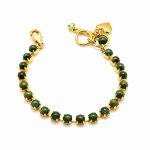 Bracelet By Mariana Woman Classy Round Pyrite Mineral-YG - Image 2