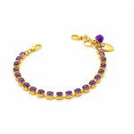 Bracelet By Mariana Woman Adorable Amethyst Mineral-YG - Image 3