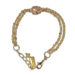 Bracelet by Mariana Woman Beautiful Light Peach Ice Swarovski Crystals - Image 2