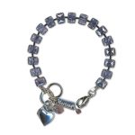 Bracelet by Mariana Woman Chic Tanzanite Ice Swarovski Crystals - Image 2