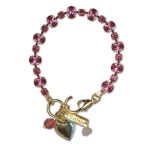 Bracelet by Mariana Woman Lovely Rose Swarovski Crystals - Image 2