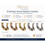 Bracelet By Mariana Woman Elegant Jet and Golden Swarovski Crystals-YG - Image 9
