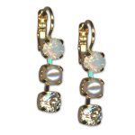 Earrings by Mariana Woman Lovely Opal and Pearl Swarovski Crystals