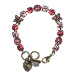 Bracelet by Mariana Woman Lovely Rose Swarovski Crystals - Image 3