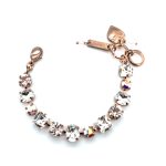 Bracelet by Mariana Woman Timeless Clear and AB Swarovski Crystals - Image 4