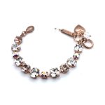 Bracelet by Mariana Woman Timeless Clear and AB Swarovski Crystals